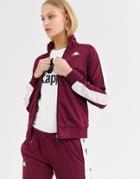 Kappa Tracksuit Jacket With Contrast Banda Logo Taping Two-piece