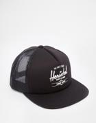 Herschel Supply Co Whaler Trucker Cap - Black