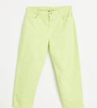 Asyou Plus 90s Dad Jeans In Lime Green