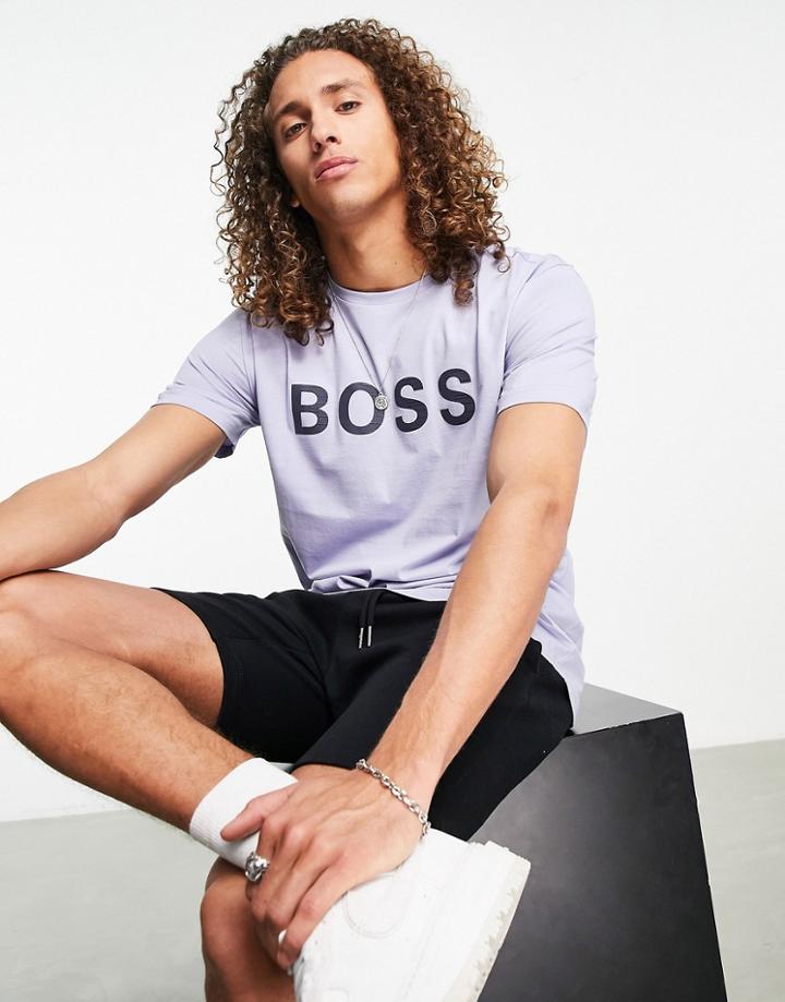 Boss Athleisure Tee 6 T-shirt In Blue