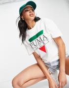 Puma Tennis Club Graphic T-shirt In White