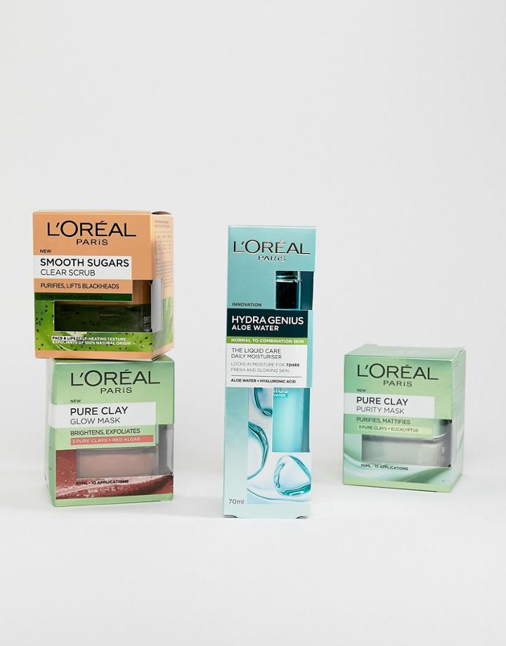 L'oreal Pamper Skincare Kit - Multi