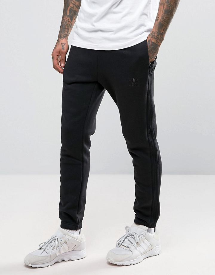 Adidas Originals Trf Series Joggers In Black Bk5908 - Black