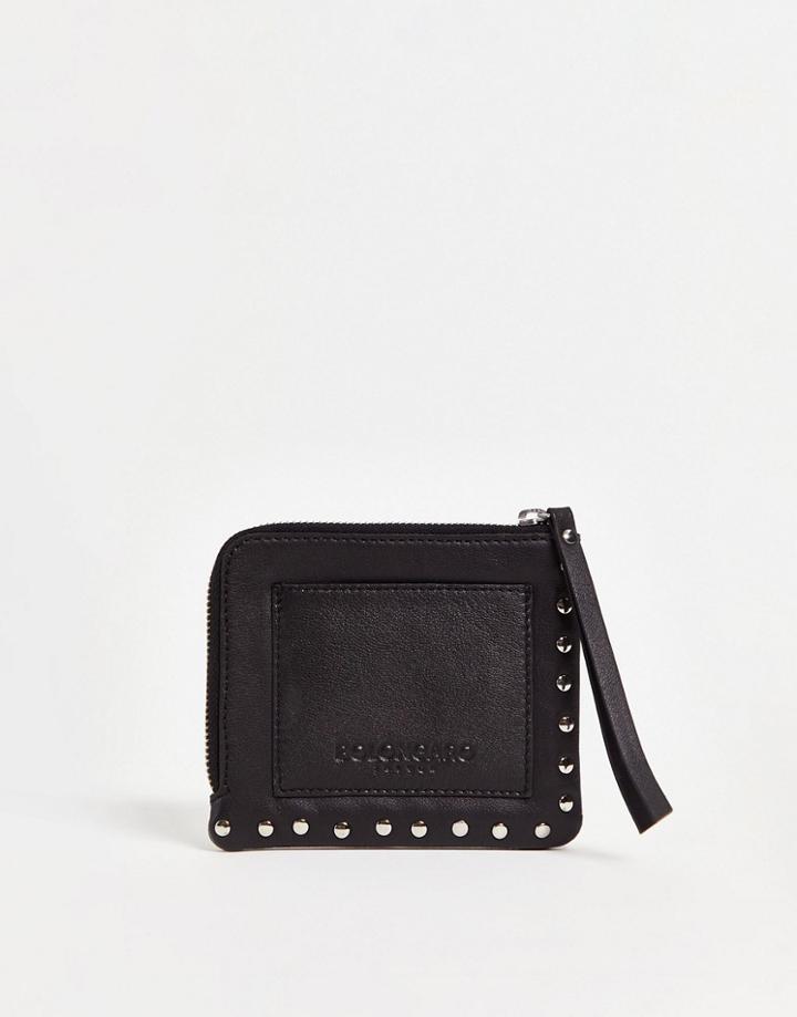 Bolongaro Trevor Hanna Zip Coin Purse In Black