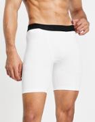 Asos 4505 Icon Training Tights In Short Length With Quick Dry-white