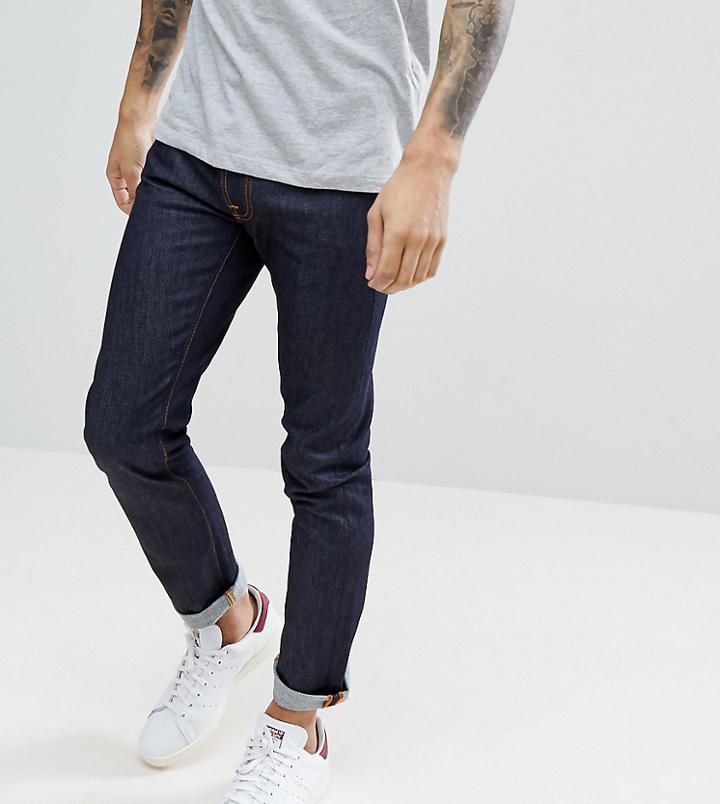 Nudie Jeans Co Tilted Tor Jeans Dry Pure Navy - Navy