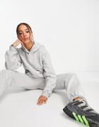 Asos Design Tracksuit Ultimate Oversized Hoodie / Sweatpants In Gray Heather-grey