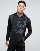 Versace Lighweight Hoodie - Black