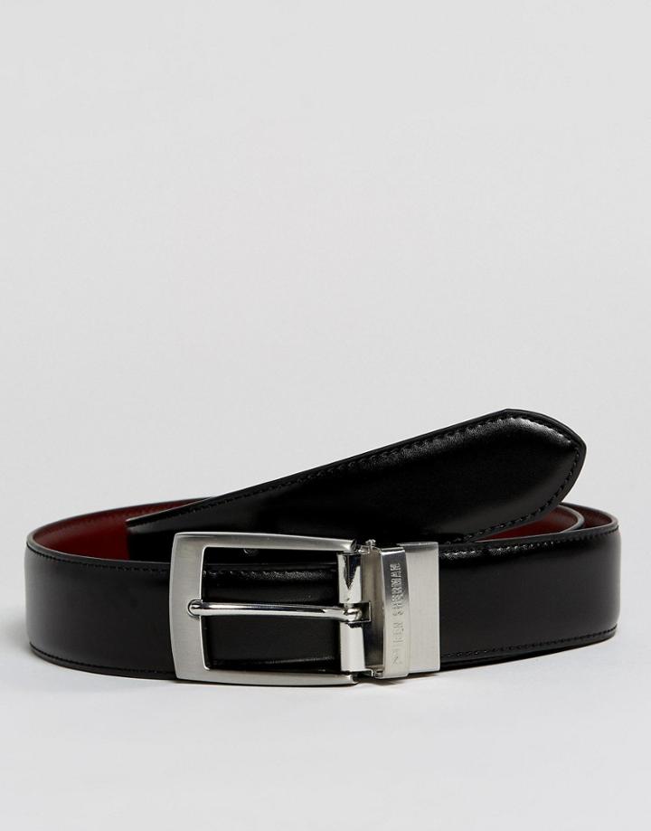 Ben Sherman Sloane Reversible Belt - Black