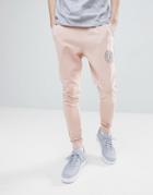 Only & Sons Jogger With Branding - Pink