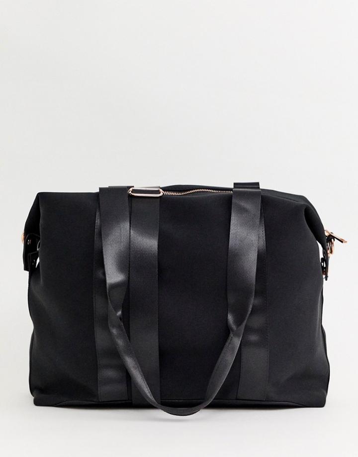Asos Design Scuba Carryall-blue