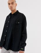 Due Diligence Shirt With Chest Pockets In Black - Black
