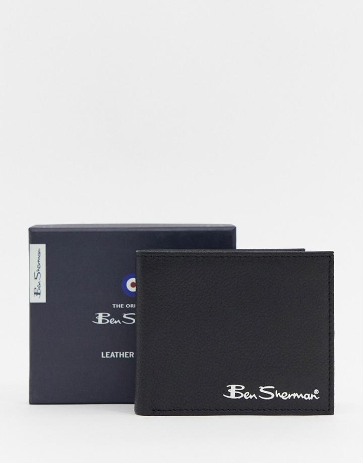 Ben Sherman Coin Wallet - Black