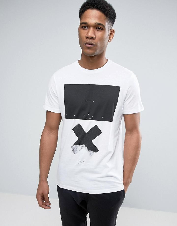New Look T-shirt With Nyc X Print In White - White