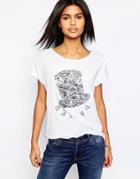 Pepe Jeans Mad As A Hatter T-shirt - 802optic White