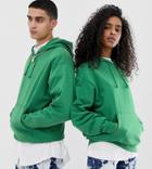Collusion Unisex Hoodie In Green