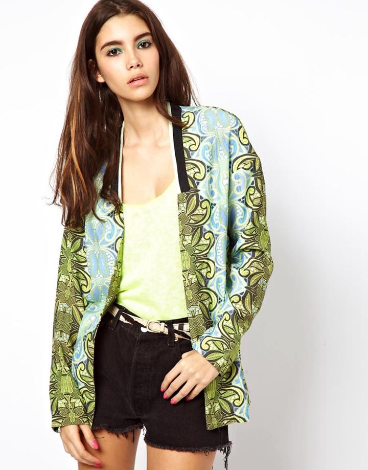 Asos Africa Printed Jacket - Multi