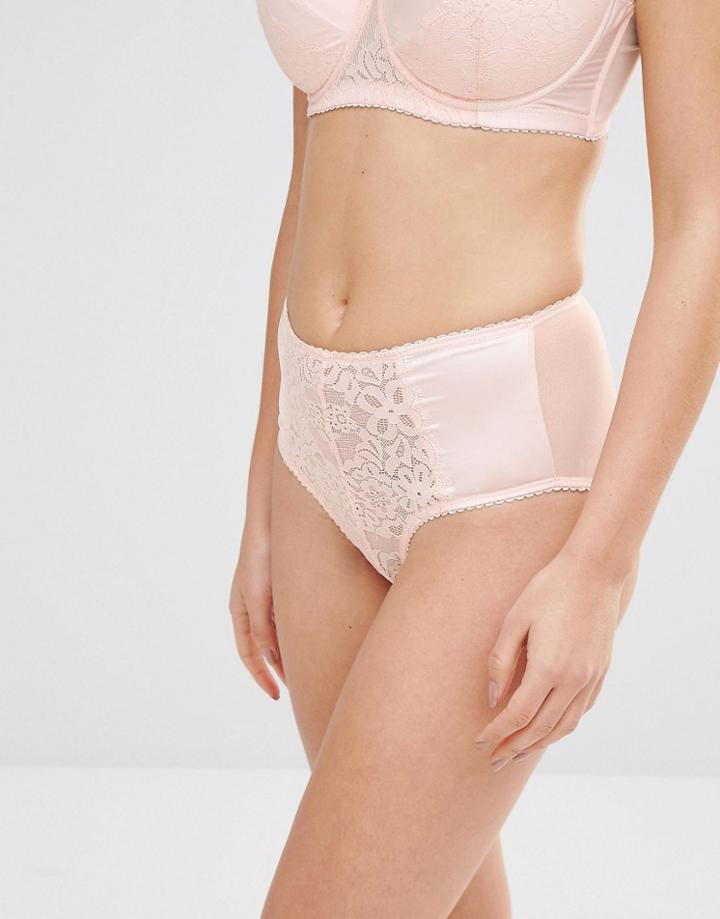Asos Fuller Bust Kendra Highwaisted Pant - Blush