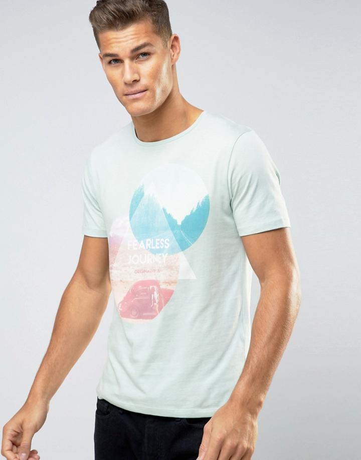 Jack & Jones Fearless Graphic T-shirt - Green