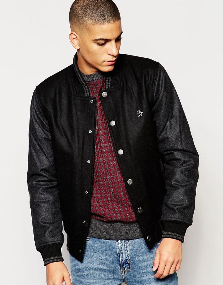 Original Penguin Jacket - Gray