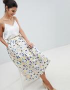 Closet Printed Skirt - Multi