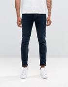 Lee Malone Super Skinny Jeans Raven Blue - Blue