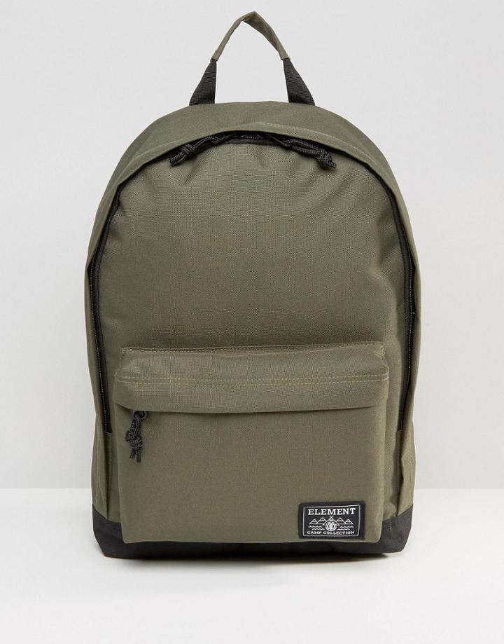 Element Cypress Backpack In Camo - Green