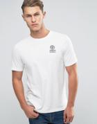 Franklin And Marshall Crest Logo T-shirt - White