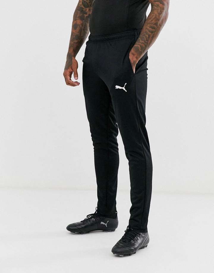 Puma Soccer Play Tapered Sweatpants In Black