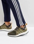Adidas Originals X Plr Boot Sneakers In Green Bz0670 - Green