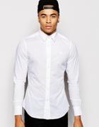 G-star Shirt Valdo Core Office Stretch Poplin - Wh1