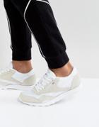 Reebok Classic Leather Nylon Sneakers In White
