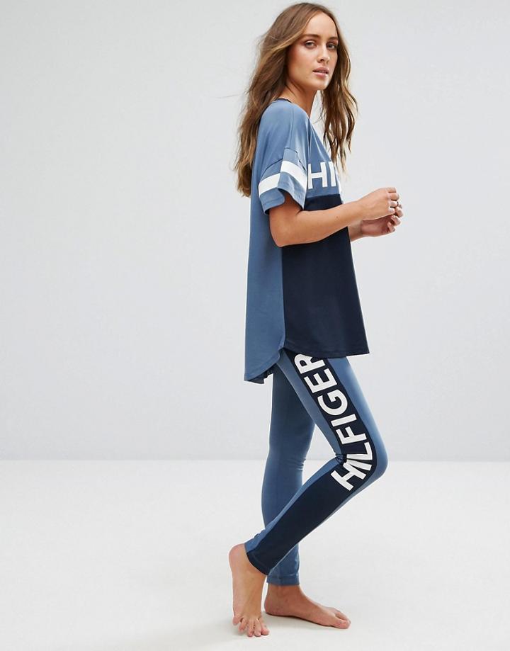 Tommy Hilfiger Bold Legging - Blue