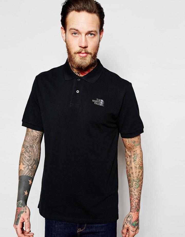 The North Face Polo Shirt With Logo - Black