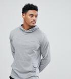 Nicce London Lounge Hoodie With Small Logo Exclusive To Asos - Gray