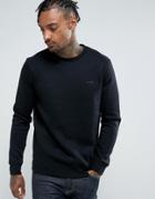 Armani Jeans Crew Neck Logo Sweat Black - Black