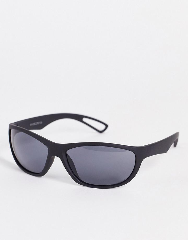 Madein Shield Sunglasses In Black