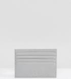 Noak Faux Leather Card Holder - Gray