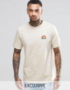 Ellesse T-shirt With Small Logo - Sand
