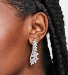 Aldo Abisa Crystal Ear Climber Earrings In Silver