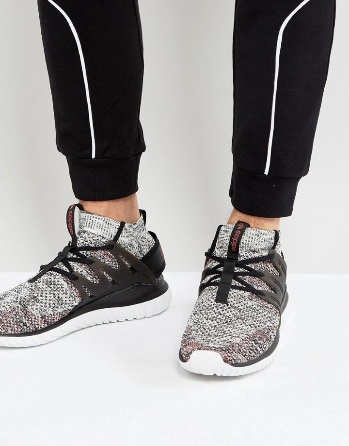 Adidas Originals Tubular Nova Pk Sneakers In Brown Bb8409 - Brown