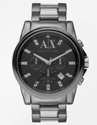 Armani Exchange Stainless Steel Strap Watch Ax2092 - Silver
