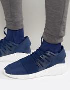 Adidas Originals Tubular Doom Primeknit Sneakers In Blue S80103 - Brown