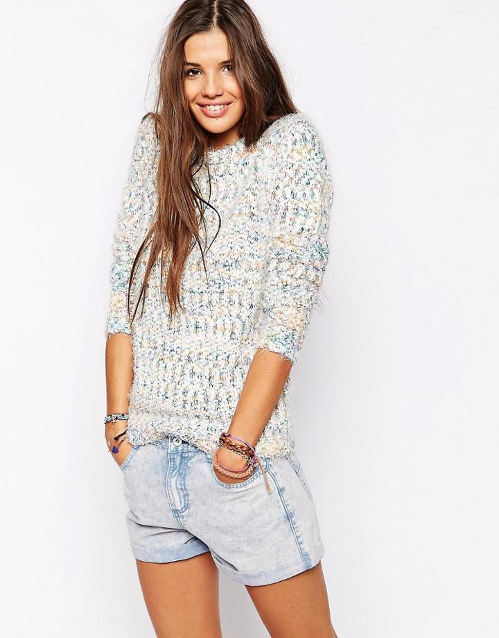 Bellfield Eyelash Sweater - Multi