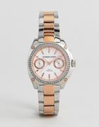 Dyrbergkern Watch With Rose Gold - Silver