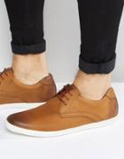 Base London Concert Leather Shoe - Tan