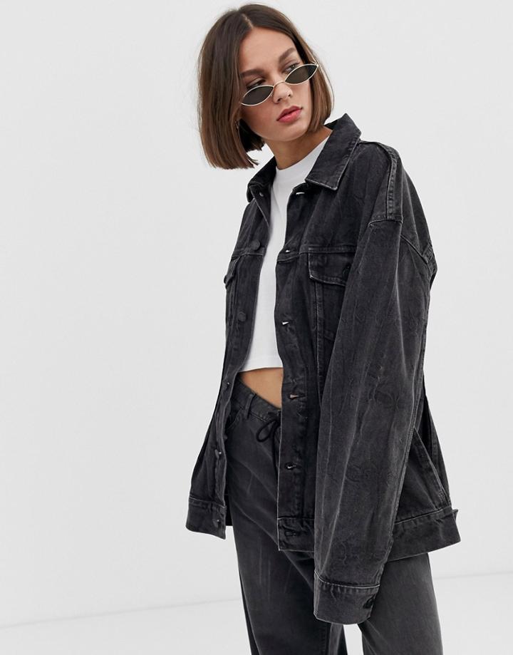 Cheap Monday Organic Cotton Classic Trucker Jacket - Blue