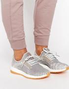 Adidas Originals Pureboost X Sneakers In Snake Effect - Beige