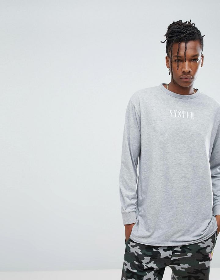 Systvm Warren Raw Hem Sweater - Beige