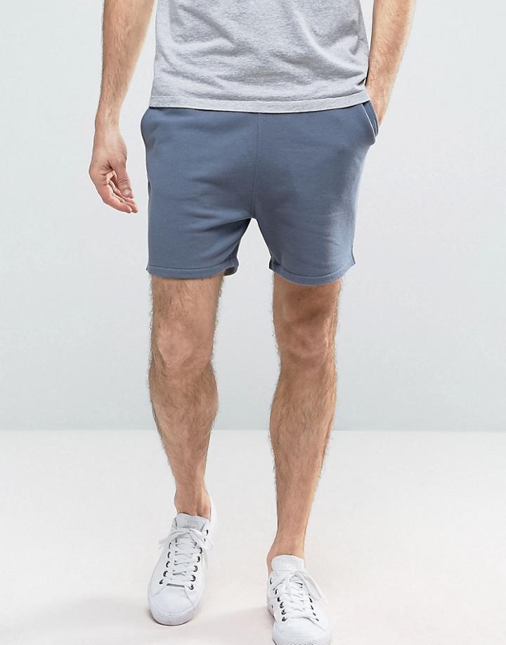 Asos Runner Short In Blue - Blue